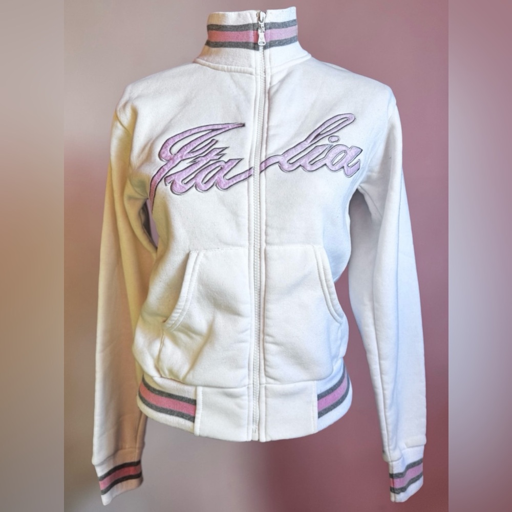 Venezia Vintage Italia Streetwear Zip-Up Sweatshirt. Size Small. - Picture 6 of 9